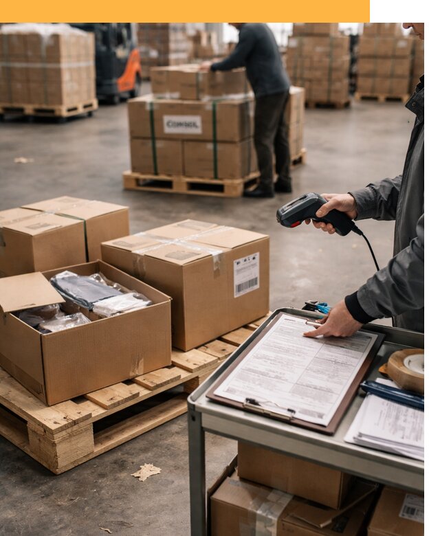 Сборные грузы из Китая: доставка, склад и таможня от 18686