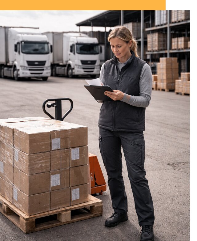 Доставка грузов из Европы к дверям клиента от 12457 руб