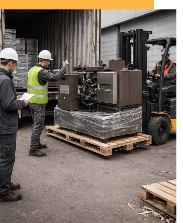 Доставка промышленного оборудования из Европы от 46715