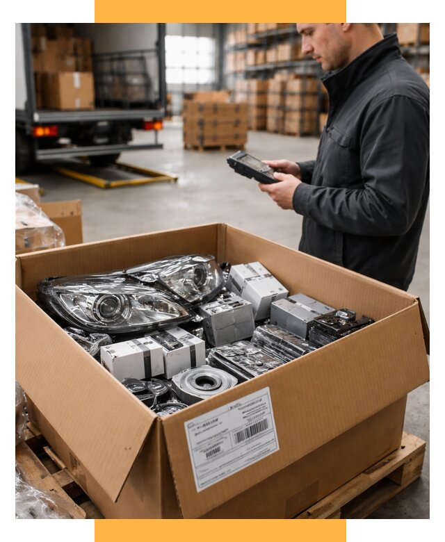 Доставка автозапчастей из Европы под ключ от 12976 р. | СетСервис-Крк