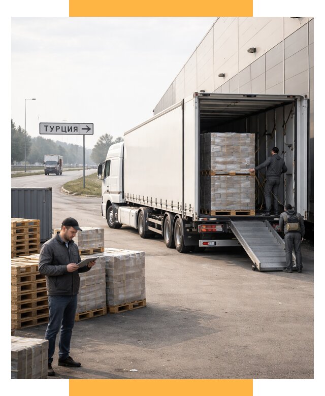 Автоперевозки и доставка фурой из Турции от 124572 р. | СетСервис-Крк
