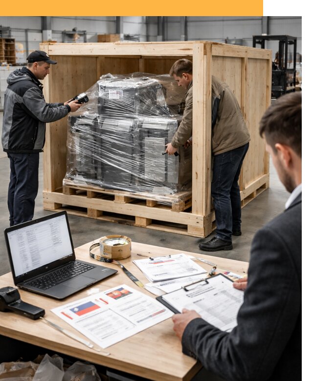 Доставка промышленного оборудования из США от 67477 руб