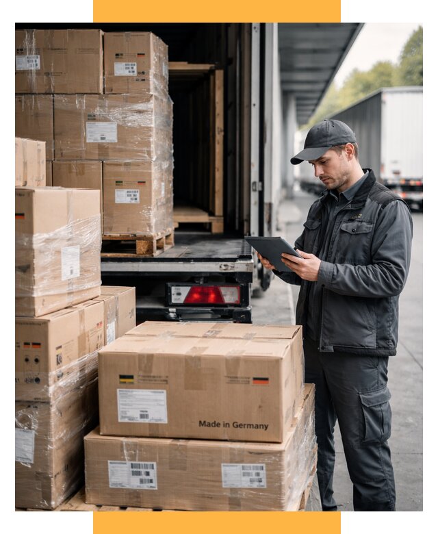 Доставка грузов из Германии от 46715 р. быстро - СетСервис-Крк