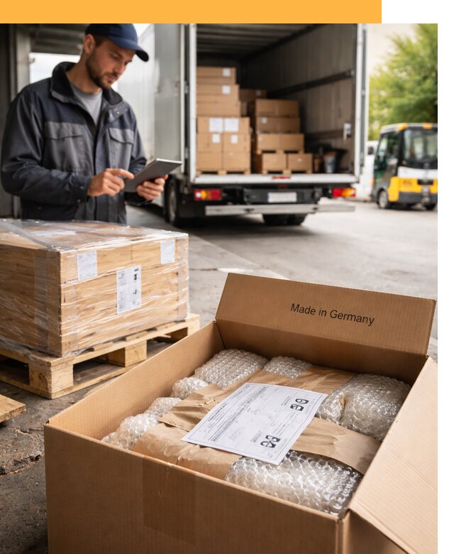 Доставка грузов из Германии от 46715 руб с таможенным оформлением
