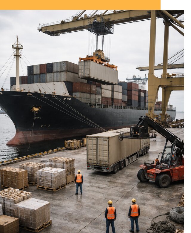 Морские перевозки из Индии: доставка FCL/LCL, таможня от 124572