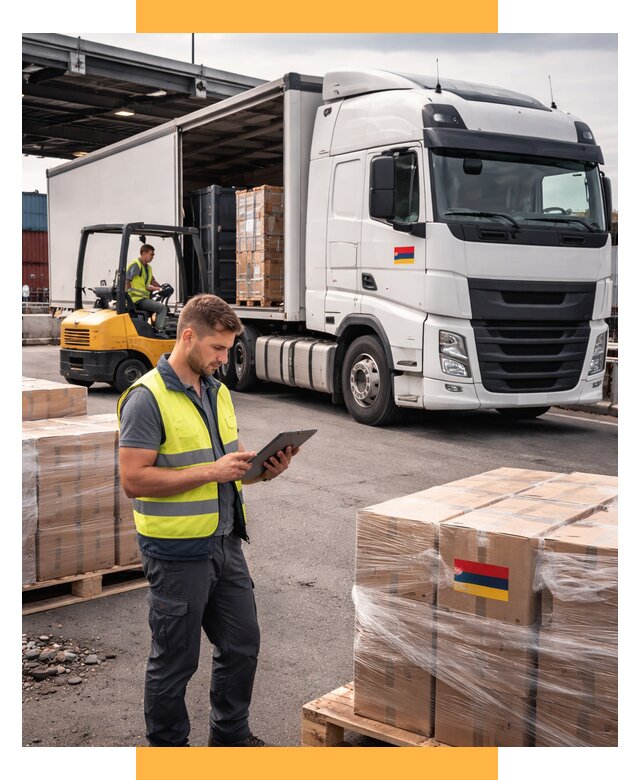 Автоперевозки из Армении от 98620 р. — услуги СетСервис-Крк