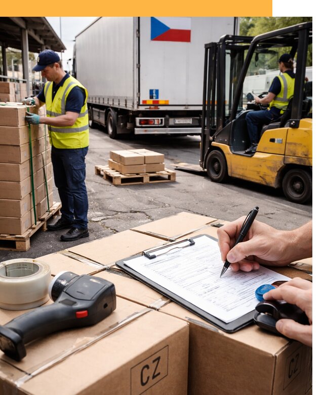Доставка грузов в Чехию от 36334 руб, международные перевозки