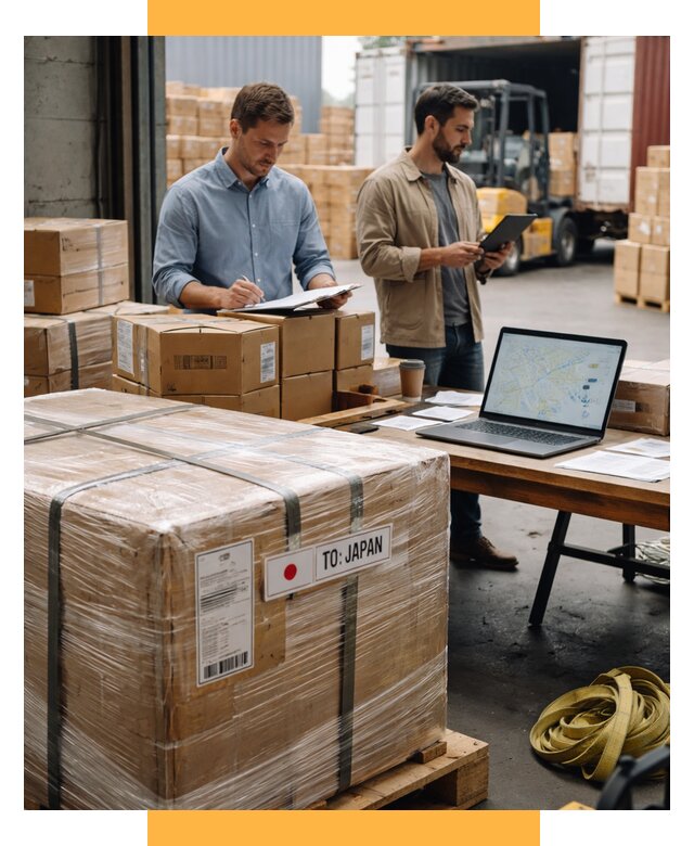 Доставка грузов в Японию от 25953 р., логистика СетСервис-Крк