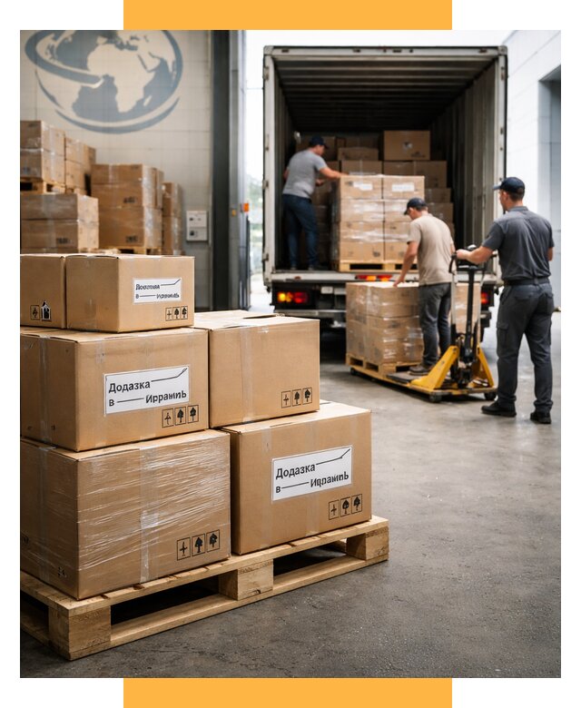 Доставка грузов в Израиль и экспорт от 46715 р. СетСервис-Крк