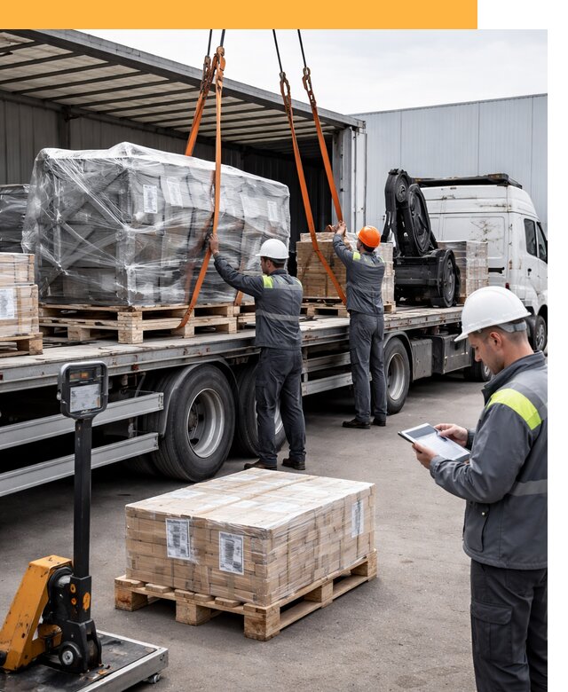 Перевозка крупного оборудования по миру от 31143 руб