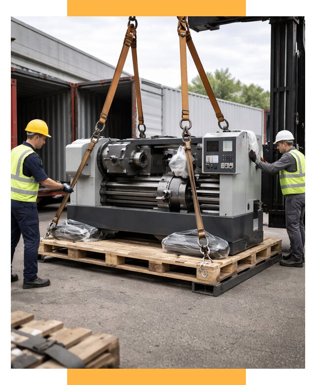 Перевозка станков и таможня от 62286 р. | СетСервис-Крк логистика