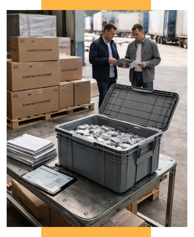 Перевозка комплектующих из Китая от 6748 р. | СетСервис-Крк