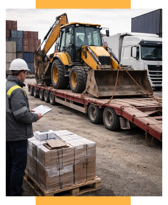 Международная перевозка спецтехники от 46715 р., СетСервис-Крк