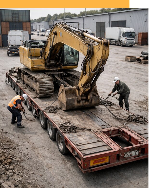 Перевозка спецтехники по России и миру от 46715 руб