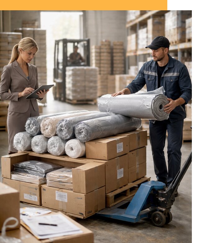 Перевозка текстиля по миру от 15572 руб. с таможней и страхованием