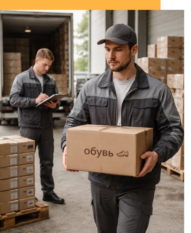 Международная перевозка обуви с таможенным оформлением от 4671