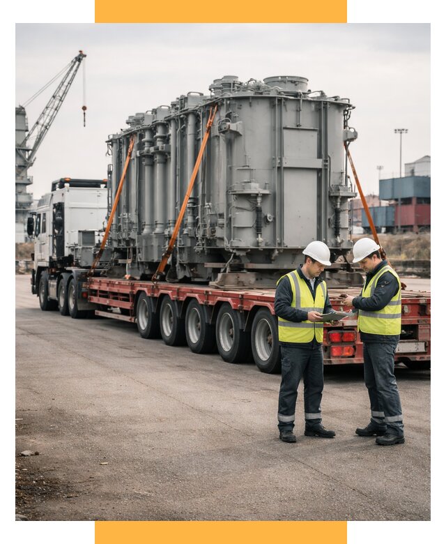 Перевозка негабаритных грузов под ключ от 124572 р., СетСервис-Крк