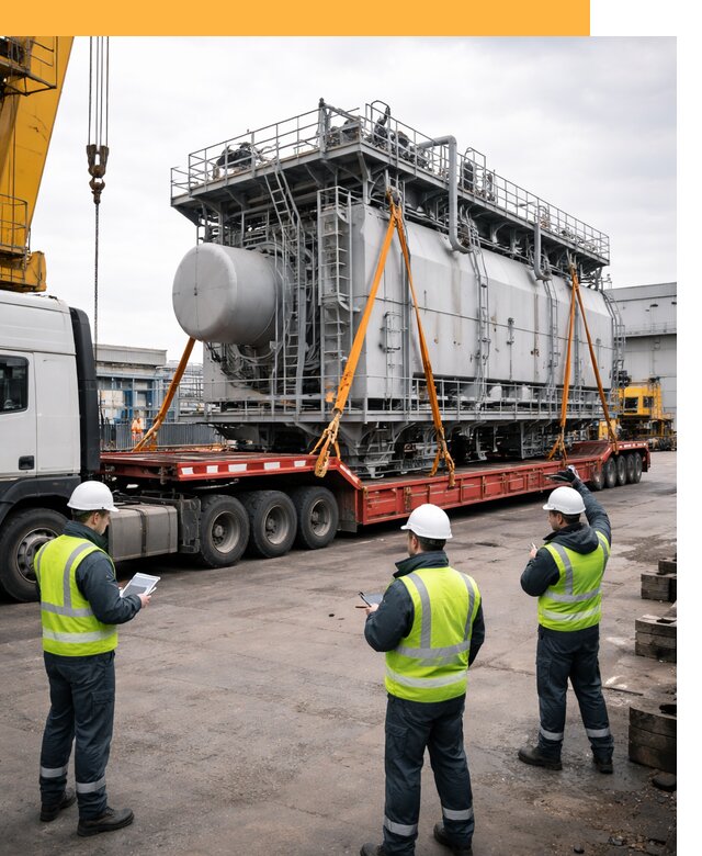 Перевозка негабаритных грузов по миру от 124572 руб