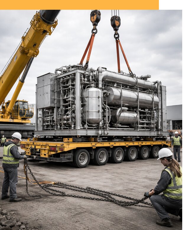 Перевозка тяжеловесных грузов по миру от 155715 руб