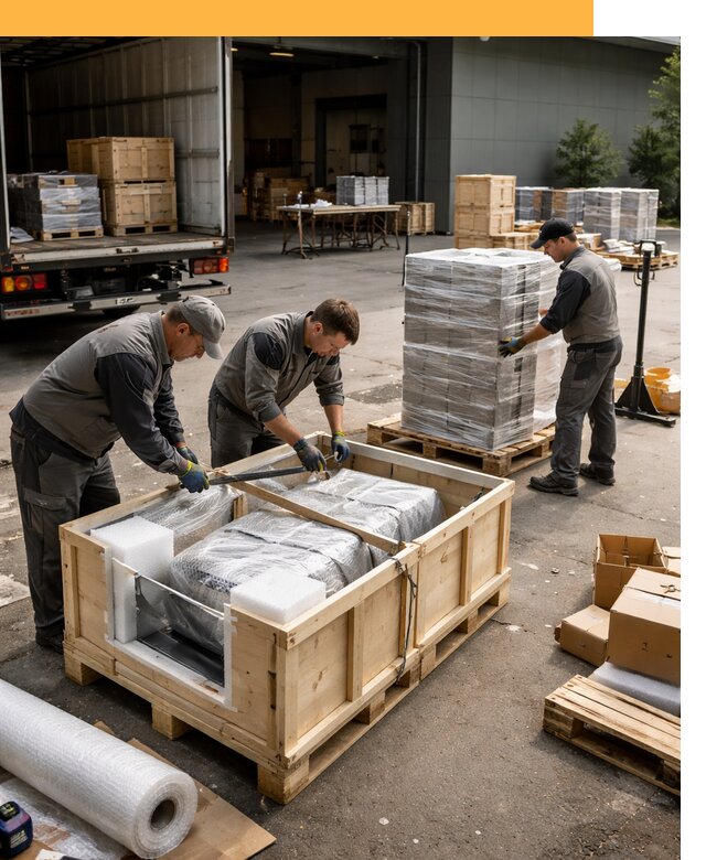 Перевозка выставочных грузов по миру от 25953 руб за м2 с таможней