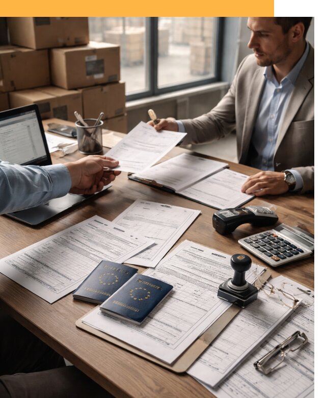 Таможенное оформление грузов из Европы от 8824 руб