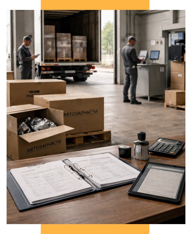 Таможенное оформление автозапчастей под ключ от 8824 р., СетСервис-Крк