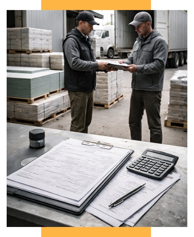 Таможенное оформление стройматериалов от 8824 р. | СетСервис-Крк
