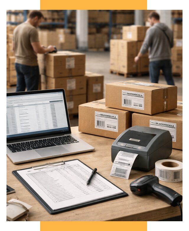 Маркировка импортных товаров от 4671 р. под ключ, СетСервис-Крк
