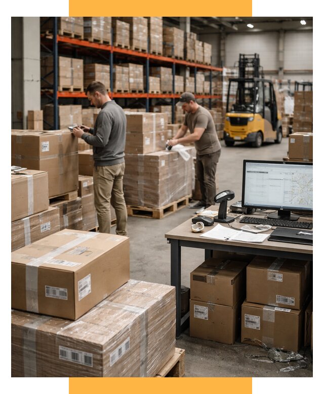 Склад консолидации в Европе от 6748 р., услуги СетСервис-Крк